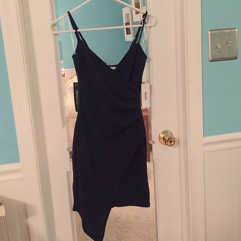 Navy blue cocktail dress. Never worn!